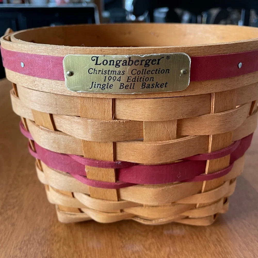 Longaberger 1994 Jingle Bell Basket